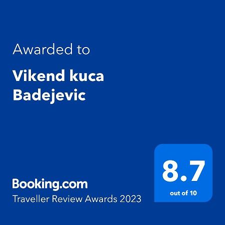 Etno Kuca Badejevic Villa Plavna Екстериор снимка